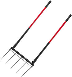 Vevor 5 Tines Broad Fork Garden Tool U-shaped Pitch Fork Gardening Spading Vevor 5 Tines Broad Fork Garden Tool U-shaped Pitch Fork Gardening Spading