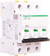Schneider Electric Триполюсен Релсов превключвател 63Спецификация