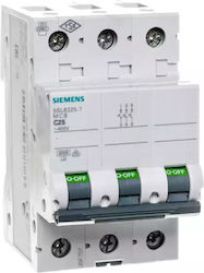 Siemens Intrerupator Automat Diferential 25A Tripolar CA/CC