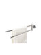 TIGER Double Wall-Mounted Bathroom Hook ​51x5cm Inox Gray