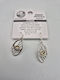 Silver Plated Women's Earrings Yellow Polyhedral Cut – Boho Style & Natural Energy