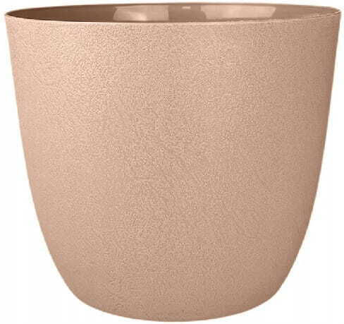 Form Plastic Pot Cocoa 12x12.8cm.