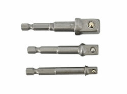 AWTools AW37903 Αντάπτορες HEX Σετ 3τμχ
