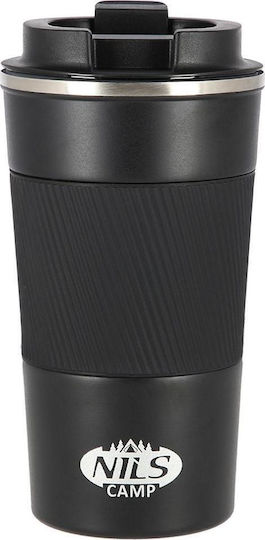 Nils Thermos Bottle 510ml Black