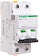 Circuit Breaker 2p C 13a 6ka Ac Ic60n-c13-2 A9f04213