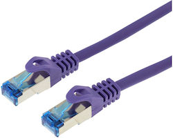 Logon Professional Patch Cable SF/UTP 0.15m Cat.5e Purple Logon Professional Patch Cable SF/UTP 0.15m Cat.5e Purple