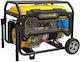 Cresman x-6500 Generator Benzină (în patru timpi) Patru timpi cu Roți și Putere Maximă 6.5kVA
