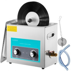 Vevor Ultrasonic Vinyl Record Cleaner 6l 40khz Vinyl Ultrasonic Cleaning Machine Knob Control Record Ultrasonic Cleaner 4 Records Vinyl Sonic Cleaner Stainless Steel Tank W Mechanical Heater & Timer Vevor Ultrasonic Vinyl Record Cleaner 6l 40khz Vinyl Ultrasonic Cleaning Machine Knob Control Record Ultrasonic Cleaner 4 Records Vinyl Sonic Cleaner Stainless Steel Tank W Mechanical Heater & Timer