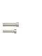 Umbra Metallic Curtain Pole Cappa Double with Rod Diameter 25mm Length 168cm Nickel