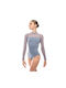Plie Bodysuit Gray for Ballet