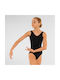 Plie Body-uri Negru pentru Balet