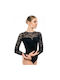 Plie Bodysuit Black for Ballet
