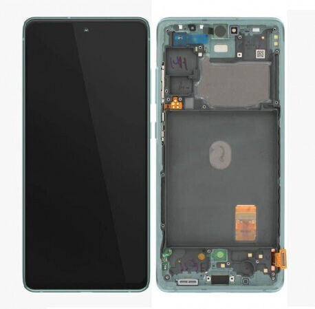 Екран Lcd+touch със Сензорен Механизъм за Галакси С20 ФЕ 5Г (Зелен)