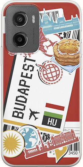 Ticket To Budapest Motorola Moto G05 Flexible Tpu Διάφανη Σιλικόνη