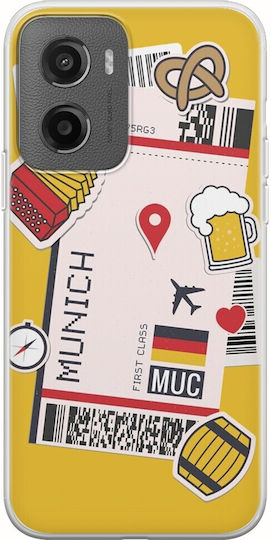 Ticket To Munich Motorola Moto G05 Husa Flexibila TPU Silicon Transparentă