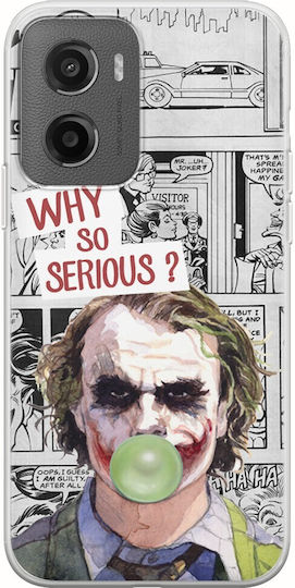 Why So Serious Motorola Moto G05 Гъвкав TPU Прозрачен Силикон