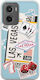 Ticket To Las Vegas Motorola Moto G05 Flexible TPU Transparent Silicone Mobile Phone Case