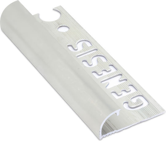 Profil Plăci Aluminiu Genesis Eaq120.91 Înălțime 12mm Lungime Bară 2.5m 91 Argintiu Strălucitor