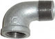 Atusa Pipe Elbow Fittings Male Female Black 1/2''