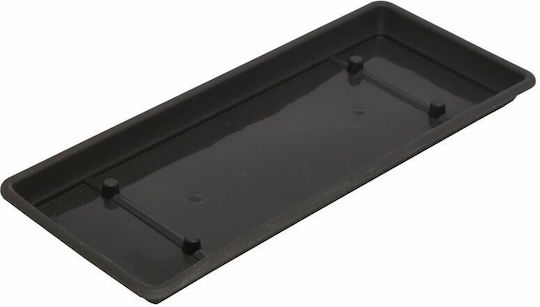 Micplast Mojito Teller Pflanzgefäß Kunststoff Anthracite ZAMAN-2