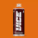 Montana Colors Spray Paint Acrylic with Satin Effect Bhutan Orange 400ml