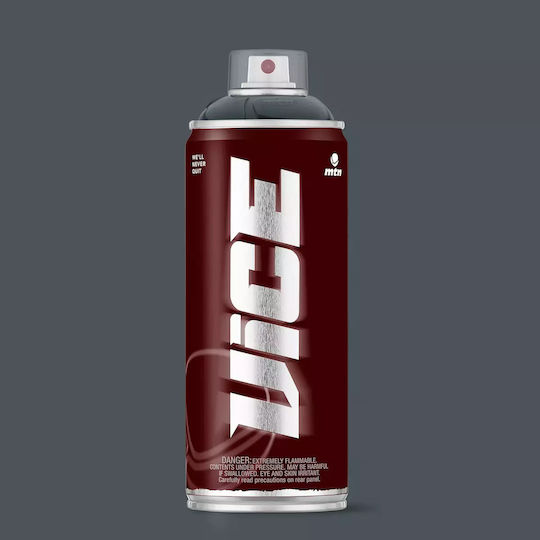 Montana Colors Spray Farbe Acryl mit Satin,σατεν Effekt Bunker Grey 400ml
