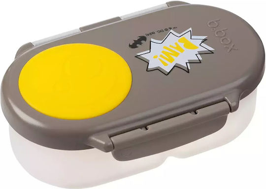 B.Box Plastic Kids' Food Container Batman Gray