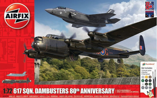 Airfix Dambusters 80. Jubiläums Geschenkset Maßstab 1:72 A50191