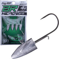 Duo Bayruf Br Jighead Zn 5,5 Гр #1/0 4 Бройки