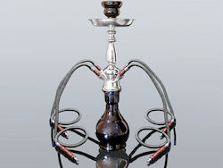 Mado Ναργιλές Shisha Τετραπλός Black 50cm Mado Ναργιλές Shisha Τετραπλός Black 50cm