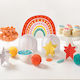Rainbow 7-teiliges Tischdeko-Set