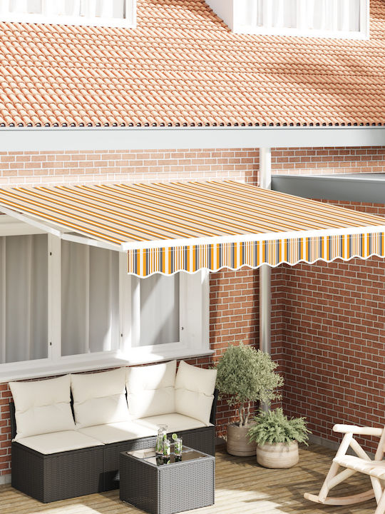 vidaXL Cort Terasă Multicolor x2.5m