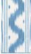 Guest Toile De Nantes Blaue Party-Servietten 10.8x19.8cm Caspari 12 Stücke