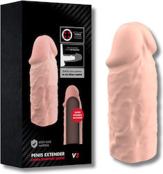Realistic Penis Extension Sleeve Prominent Veins Medical Silicone