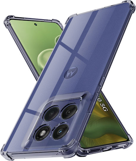 Techsuit Motorola Edge Bumper Силикон Прозрачен (Motorola Edge 60 Fusion)