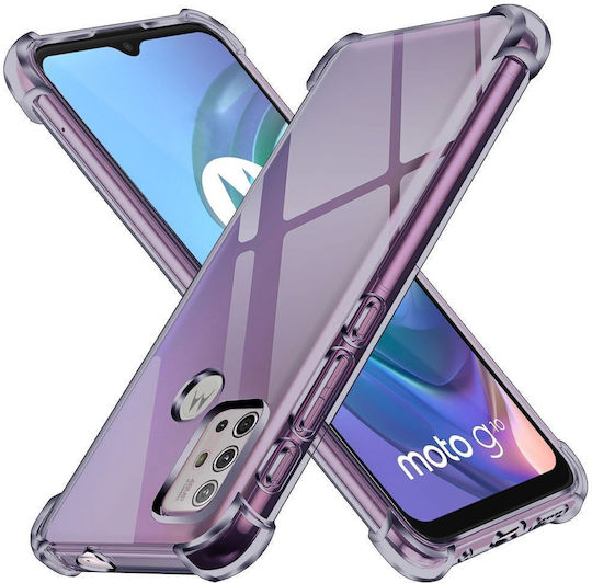 Techsuit Moto Stoßstange Silikon Transparent (Moto G10Nokia G20)