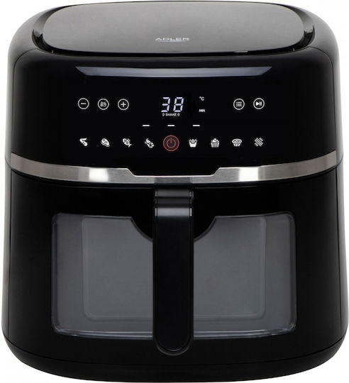 Adler Air Fryer 8lt Μαύρο AD 6318