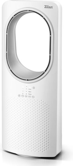 Zilan Ventilator Fără Palete 50W cu Telecomandă Alb
