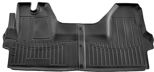 Race Axion Rear Mats 2pcs Tray Type for Iveco Daily 2014 Black
