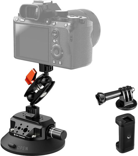 K&F Concept MS45 Suction Cup Ballhead Magic Arm KF31.100