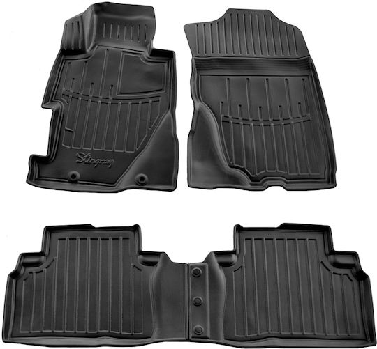 Race Axion Car Mats Rubber Raised Sides With Fasteners Honda Civic 4d 2006-2011 Race Axion 4 Pieces 5008134/st