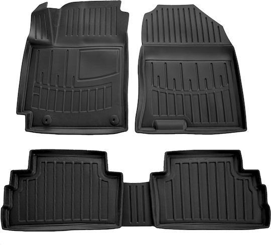 Race Axion Car Mats Rubber Raised Sides With Fasteners Hyundai Kona Petrol 5d 2017-2023 Race Axion 5 Pieces 5009225/st