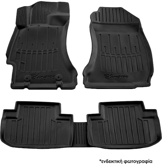 Race Axion Auto Fußmatten Gummi Satz Vorder- und Rückseite Mit Knöpfen Land Rover Range Rover Evoque L538 5d 2011-2018 Race Axion 4 Stück 5047054/st
