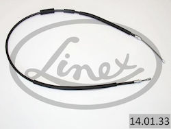 Handbrake Cable O A Fiat Punto 55-75-y-shoes 140133-4536