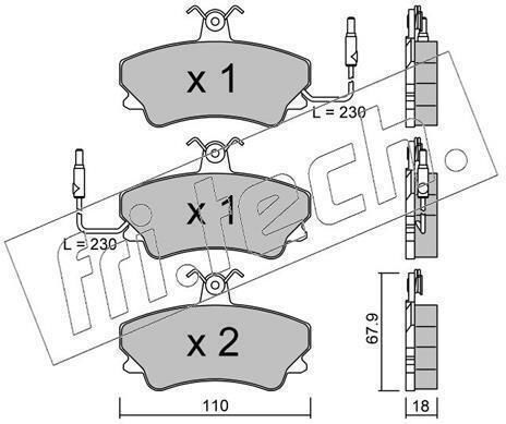 Τακ Renault Espace Ii 2.0 2.1 2.2 96 E Fritech 0710-295