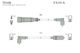 Set of Spark Plugs for Seat Cordoba 1.4 GLX 93-95 Cordoba 1.6 93-99 I T054b-356