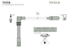 Set Zündkerzenkabel Für Audi A4 1.8 Passat 1.8 T088b-356