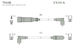 Σετ Μπουζ Δια Seat Ibiza 1.0-1.3 93- Golf 1.0-1.3-1.8 Jetta T044b-356