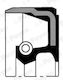 Mirror Seal Toyota 38x50x8 Nb884-113