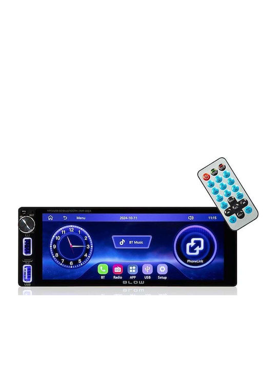 Blow Sistem Audio Auto 1DIN (Bluetooth/USB) cu Ecran Tactil 7"